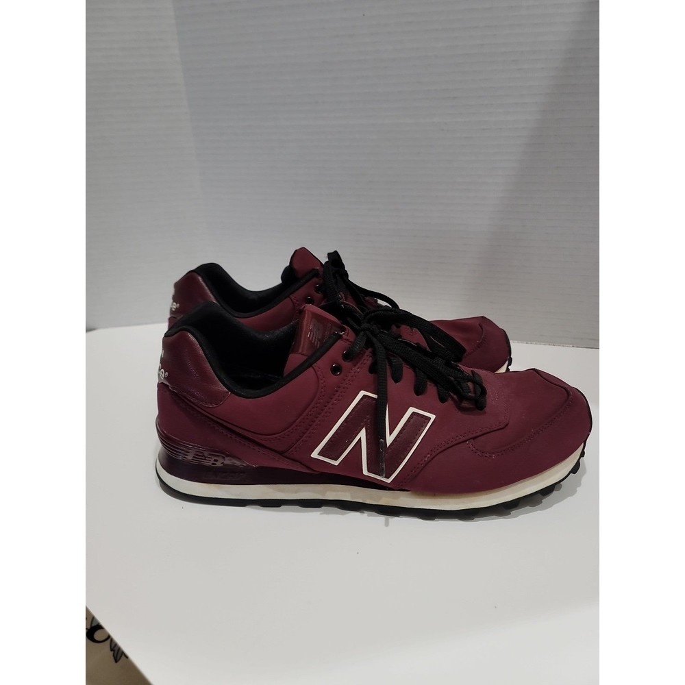 New Balance Mens 574 ML574HRP Red Running Shoes Sneakers size 10